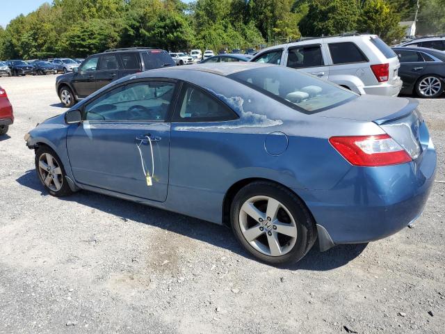 2HGFG12828H510342 - 2008 HONDA CIVIC EX BLUE photo 2