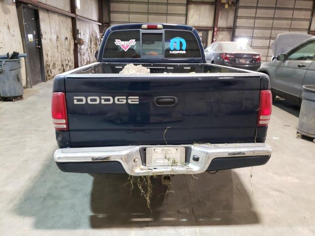 1B7HL38ZX2S632820 - 2002 DODGE DAKOTA QUAD SPORT BLUE photo 6