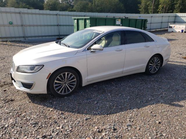 3LN6L5A93KR633666 - 2019 LINCOLN MKZ WHITE photo 1