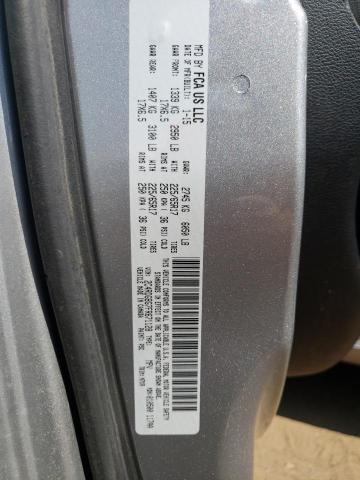 2C4RDGBG7FR671128 - 2015 DODGE GRAND CARA SE SILVER photo 13