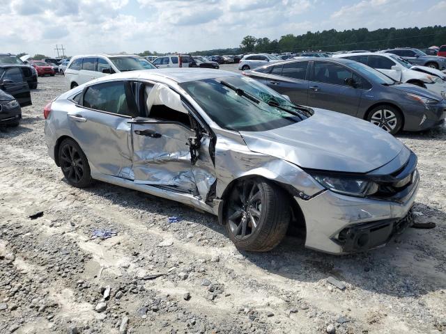 2HGFC2F80KH603928 - 2019 HONDA CIVIC SPORT SILVER photo 4
