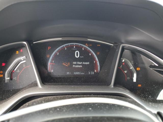 2HGFC2F80KH603928 - 2019 HONDA CIVIC SPORT SILVER photo 9