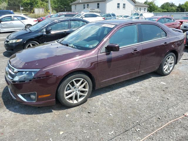 3FAHP0JA6BR295488 - 2011 FORD FUSION SEL BURGUNDY photo 1