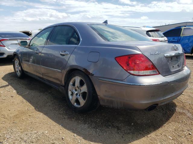 JH4KB16525C017141 - 2005 ACURA RL GRAY photo 2