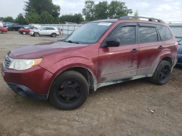 JF2SH6BC3AH797151 - 2010 SUBARU FORESTER XS RED photo 1