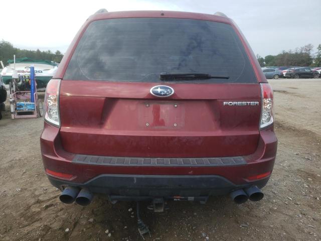 JF2SH6BC3AH797151 - 2010 SUBARU FORESTER XS RED photo 6