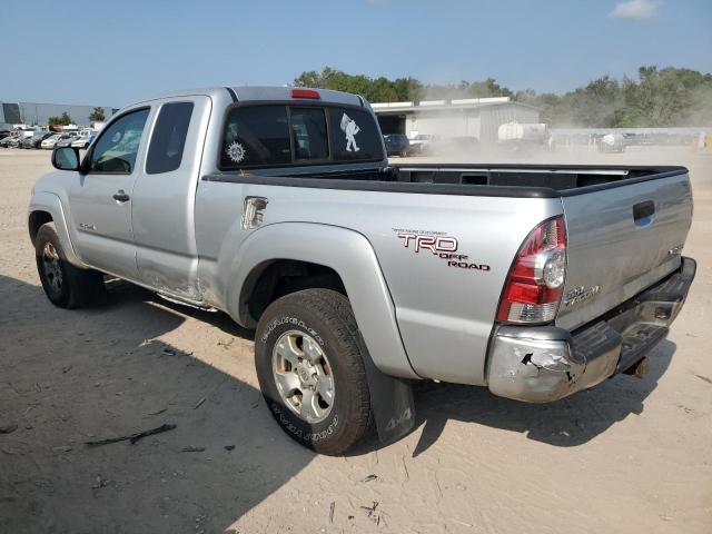 5TEUU4EN3AZ671438 - 2010 TOYOTA TACOMA ACCESS CAB ნაცრისფერი ფოტო 2