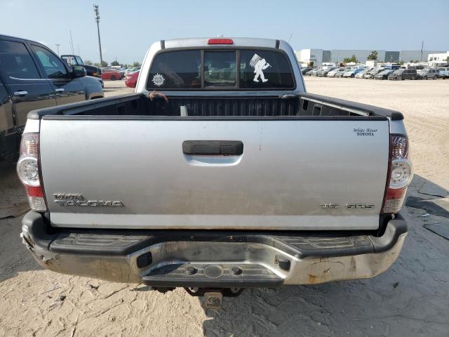 5TEUU4EN3AZ671438 - 2010 TOYOTA TACOMA ACCESS CAB ნაცრისფერი ფოტო 6