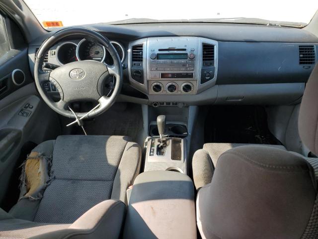 5TEUU4EN3AZ671438 - 2010 TOYOTA TACOMA ACCESS CAB ნაცრისფერი ფოტო 8