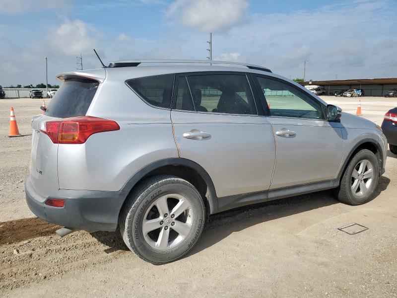 2T3WFREV3EW117110 - 2014 TOYOTA RAV4 XLE SILVER photo 3