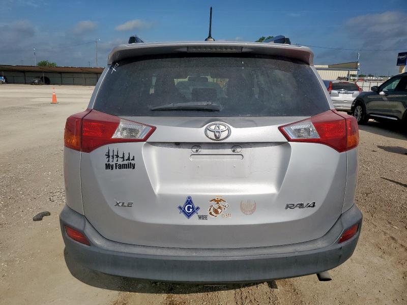 2T3WFREV3EW117110 - 2014 TOYOTA RAV4 XLE SILVER photo 6