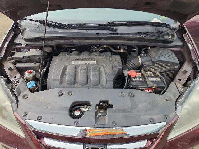 5FNRL38717B425594 - 2007 HONDA ODYSSEY EXL BURGUNDY photo 12