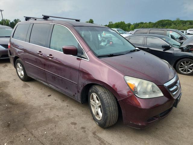5FNRL38717B425594 - 2007 HONDA ODYSSEY EXL BURGUNDY photo 4