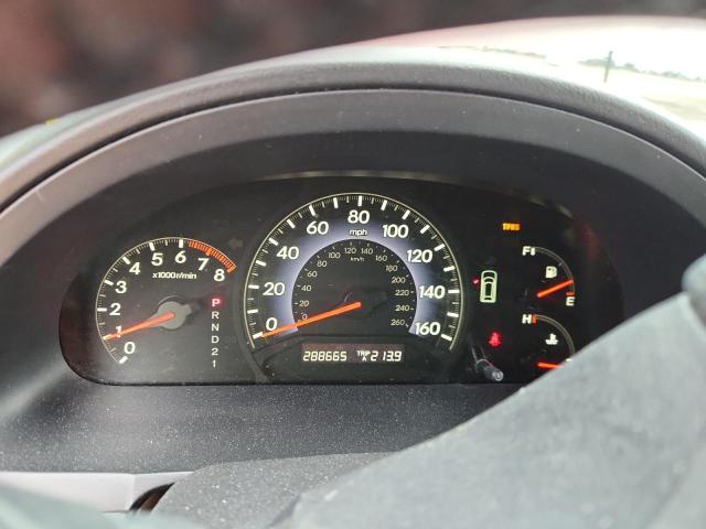 5FNRL38717B425594 - 2007 HONDA ODYSSEY EXL BURGUNDY photo 9