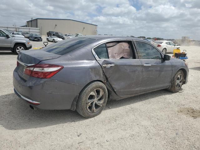 1HGCR2F36GA036796 - 2016 HONDA ACCORD LX GRAY photo 3