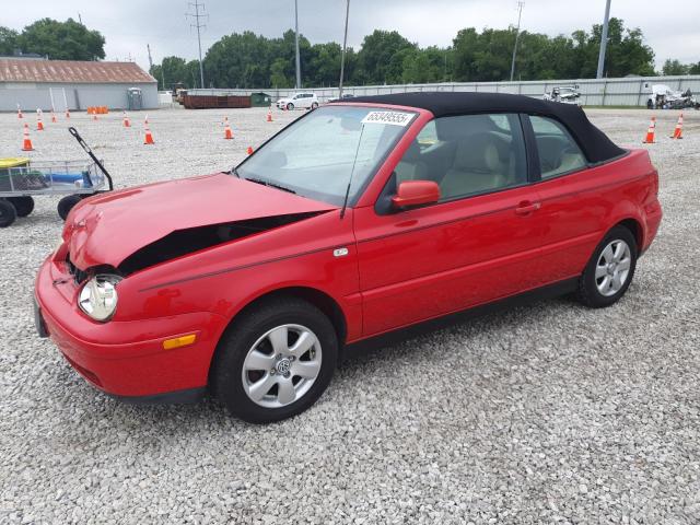 3VWDC21V61M803051 - 2001 VOLKSWAGEN CABRIO GLX 红色 照片 1