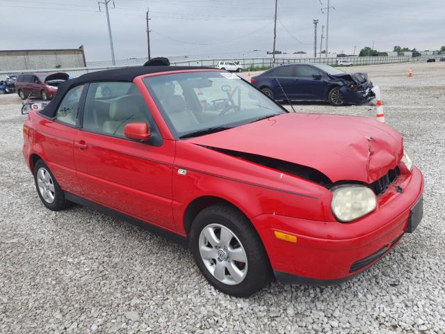 3VWDC21V61M803051 - 2001 VOLKSWAGEN CABRIO GLX 红色 照片 4