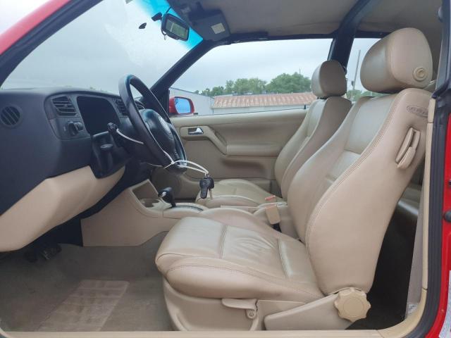 3VWDC21V61M803051 - 2001 VOLKSWAGEN CABRIO GLX 红色 照片 7