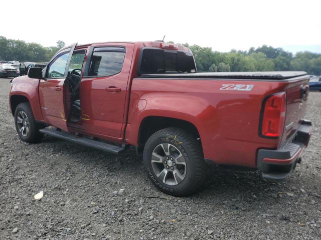 1GCPTDE11G1395728 - 2016 CHEVROLET COLORADO Z71 RED photo 2