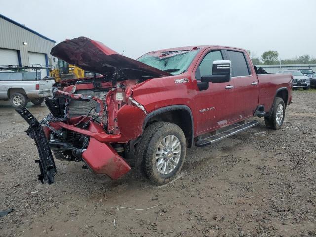 1GC4YVEY2NF168376 - 2022 CHEVROLET SILVERADO K3500 HIGH COUNTRY BURGUNDY photo 1