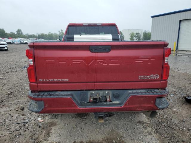 1GC4YVEY2NF168376 - 2022 CHEVROLET SILVERADO K3500 HIGH COUNTRY BURGUNDY photo 6