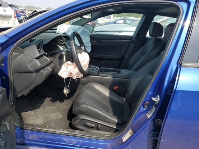 SHHFK7H99JU208976 - 2018 HONDA CIVIC SPORT TOURING BLUE photo 7