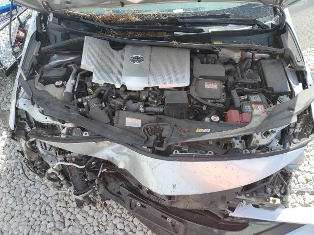 JTDKARFP2H3023773 - 2017 TOYOTA PRIUS PRIM ვერცხლისფერი ფოტო 11