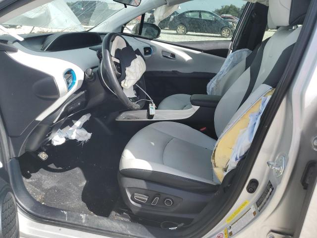 JTDKARFP2H3023773 - 2017 TOYOTA PRIUS PRIM ვერცხლისფერი ფოტო 7