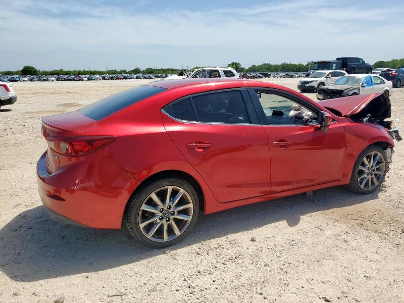 3MZBN1V3XJM184877 - 2018 MAZDA 3 TOURING Bordo foto 3