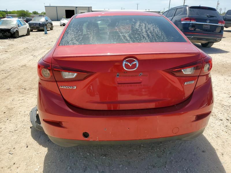 3MZBN1V3XJM184877 - 2018 MAZDA 3 TOURING Bordo foto 6