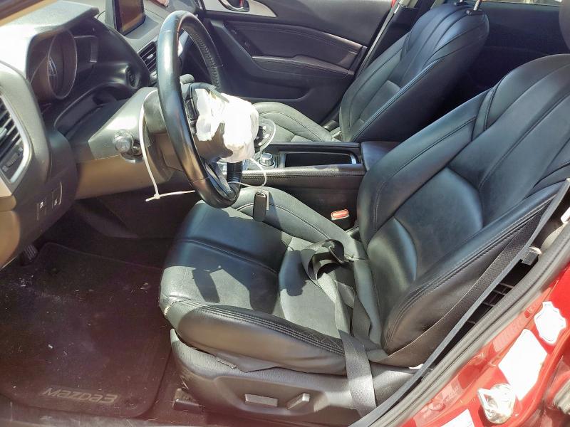 3MZBN1V3XJM184877 - 2018 MAZDA 3 TOURING Bordo foto 7
