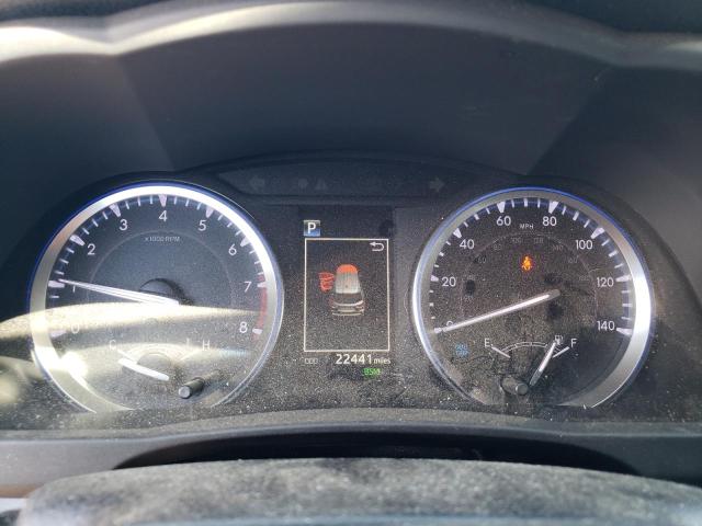 5TDJZRFH3KS585040 - 2019 TOYOTA HIGHLANDER SE Gris photo 9