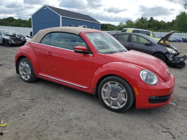3VW5P7AT5DM803860 - 2013 VOLKSWAGEN BEETLE RED photo 4