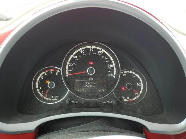 3VW5P7AT5DM803860 - 2013 VOLKSWAGEN BEETLE RED photo 9
