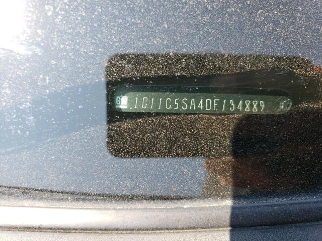 1G11C5SA4DF134889 - 2013 CHEVROLET MALIBU 1LT 灰色 照片 12