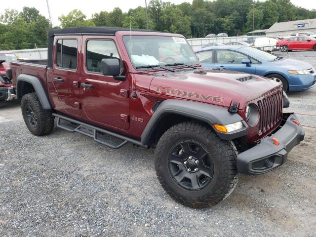 1C6JJTEG1ML587099 - 2021 JEEP GLADIATOR MOJAVE BURGUNDY photo 4