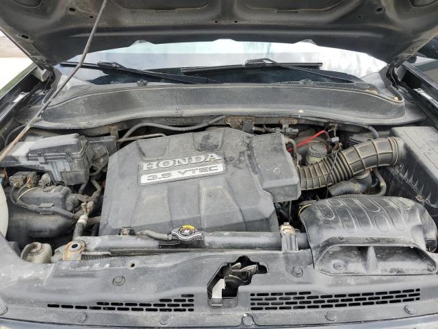 2HJYK16547H501867 - 2007 HONDA RIDGELINE RTL შავი ფოტო 11