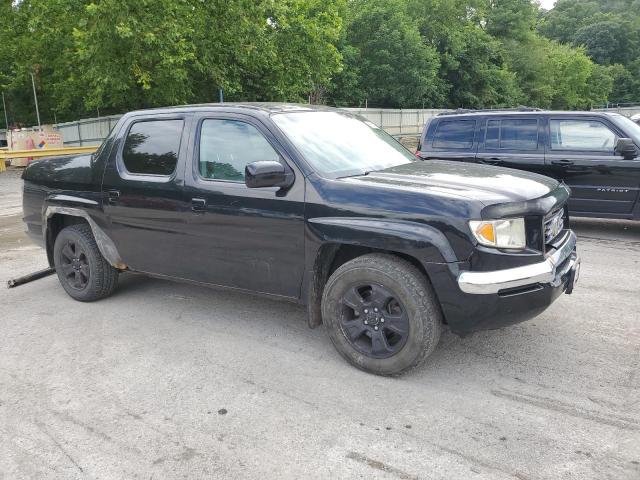 2HJYK16547H501867 - 2007 HONDA RIDGELINE RTL შავი ფოტო 4
