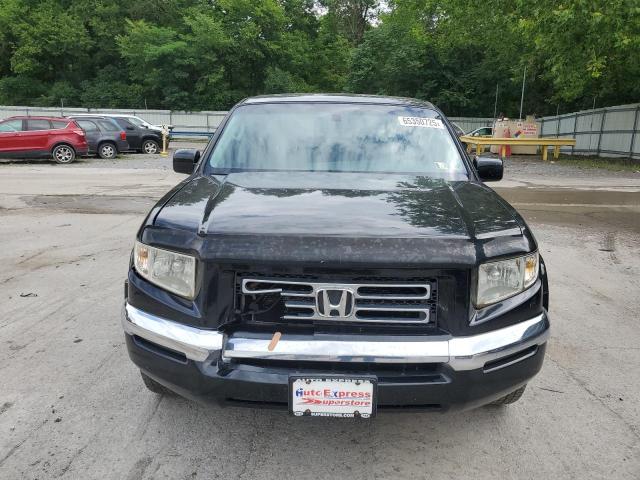 2HJYK16547H501867 - 2007 HONDA RIDGELINE RTL შავი ფოტო 5