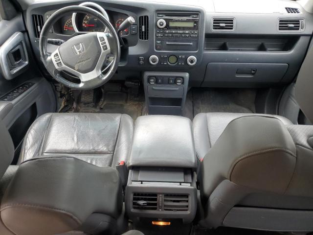 2HJYK16547H501867 - 2007 HONDA RIDGELINE RTL შავი ფოტო 8