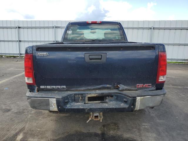 1GTEK19J28Z165993 - 2008 GMC SIERRA K1500 BLUE photo 6