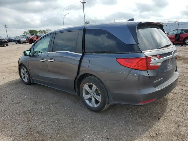 5FNRL6H76JB103557 - 2018 HONDA ODYSSEY EXL GRAY photo 2