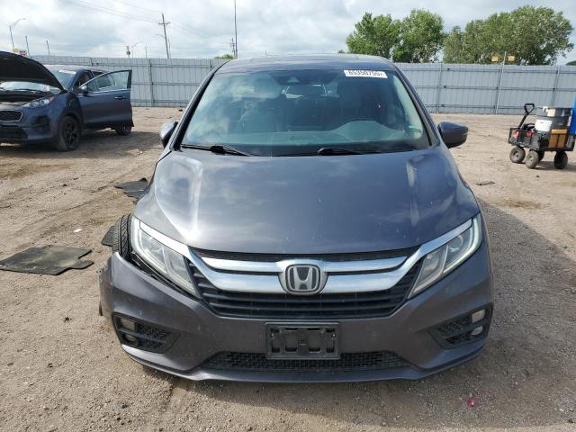 5FNRL6H76JB103557 - 2018 HONDA ODYSSEY EXL GRAY photo 5