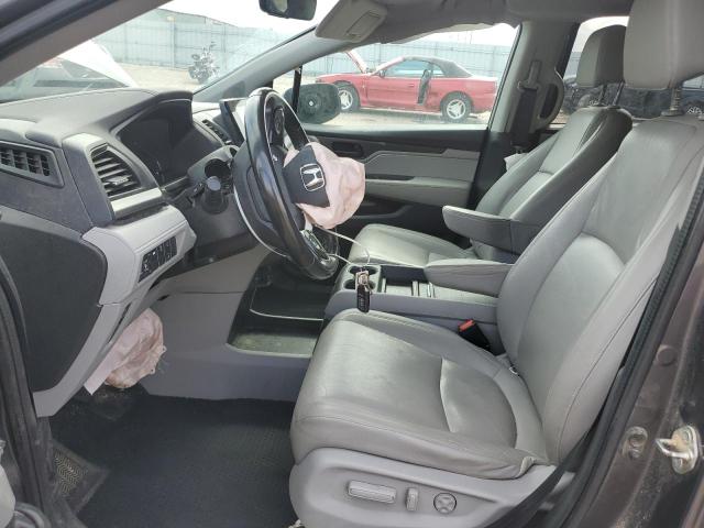 5FNRL6H76JB103557 - 2018 HONDA ODYSSEY EXL GRAY photo 7