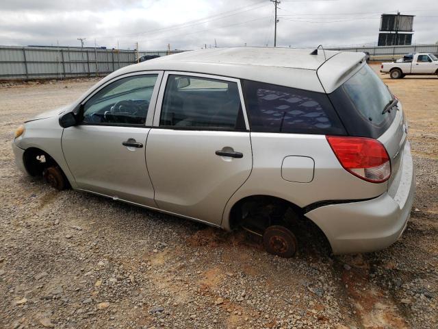 2T1KR32E23C117050 - 2003 TOYOTA COROLLA MA XR SILVER photo 2