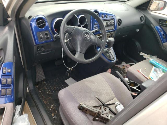 2T1KR32E23C117050 - 2003 TOYOTA COROLLA MA XR SILVER photo 8