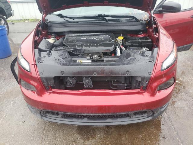 1C4PJLAB7FW601943 - 2015 JEEP CHEROKEE SPORT 红色 照片 12