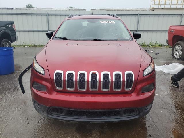 1C4PJLAB7FW601943 - 2015 JEEP CHEROKEE SPORT 红色 照片 5