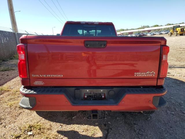 1GC4YVEY7NF261295 - 2022 CHEVROLET SILVERADO K3500 HIGH COUNTRY BURGUNDY photo 6