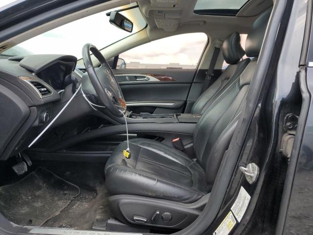 3LN6L2G96ER802475 - 2014 LINCOLN MKZ BLACK photo 7